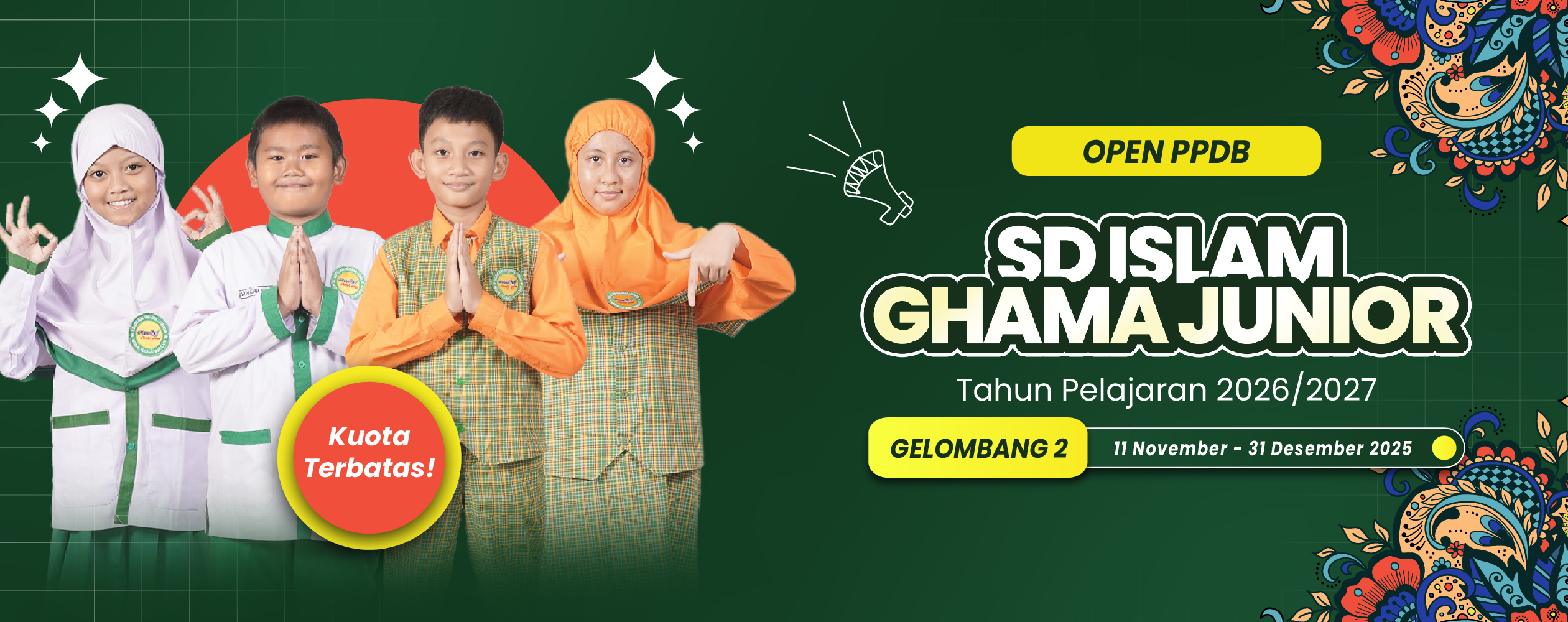PPDB 2025 gel2 01 Sekolah GHAMA