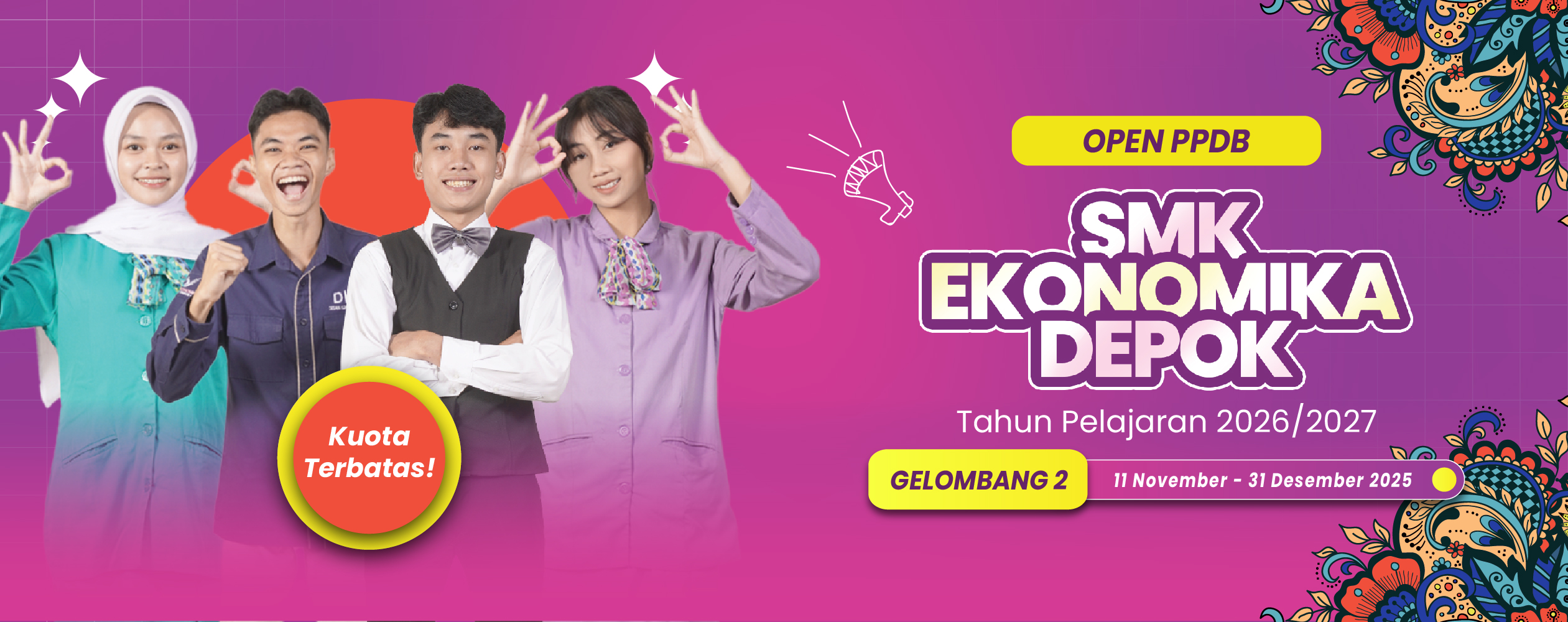 PPDB 2025 gel2 01 3 Sekolah GHAMA