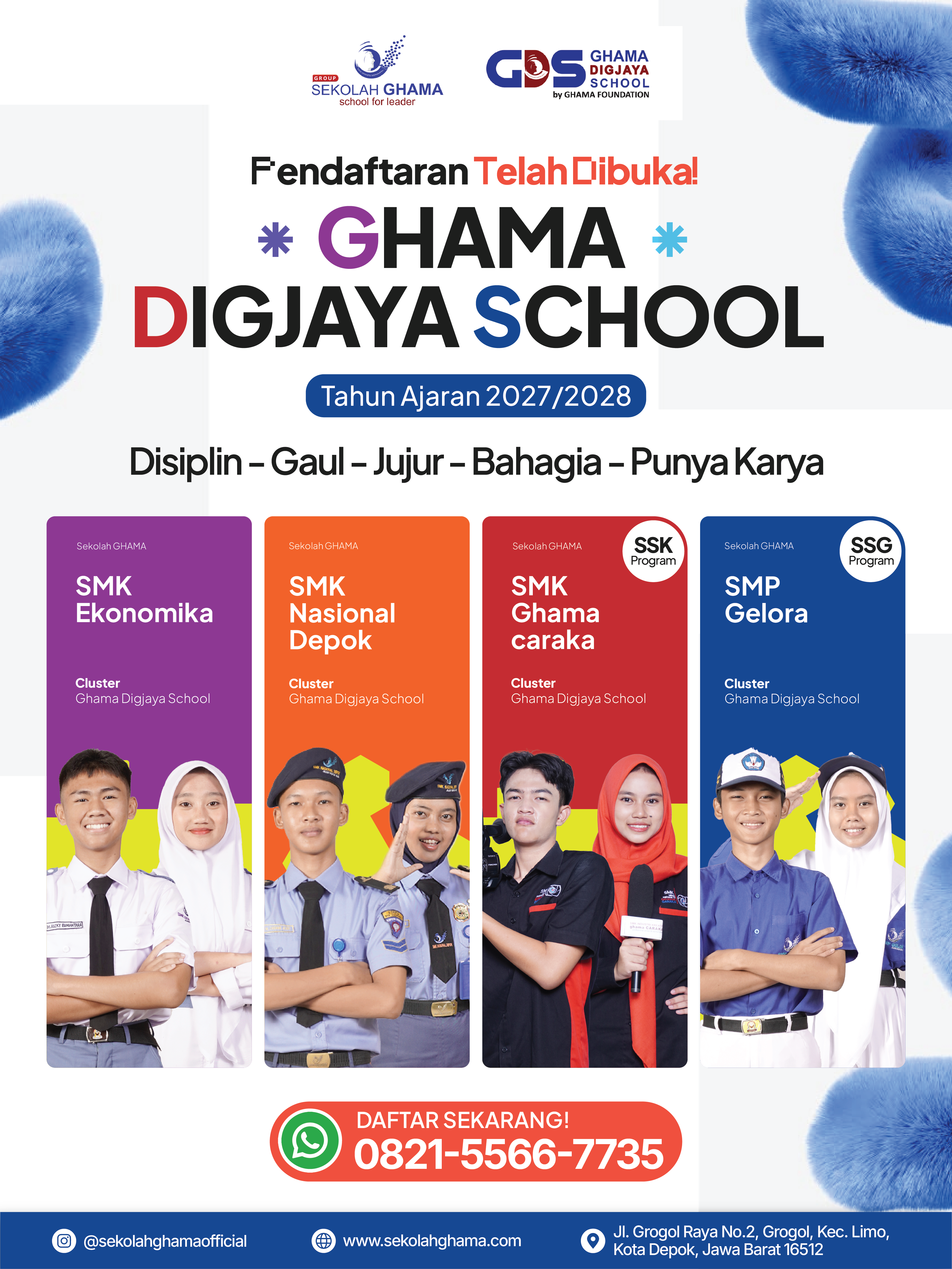 SAMPING JALAN CEMARA 3x4m 04 Sekolah GHAMA