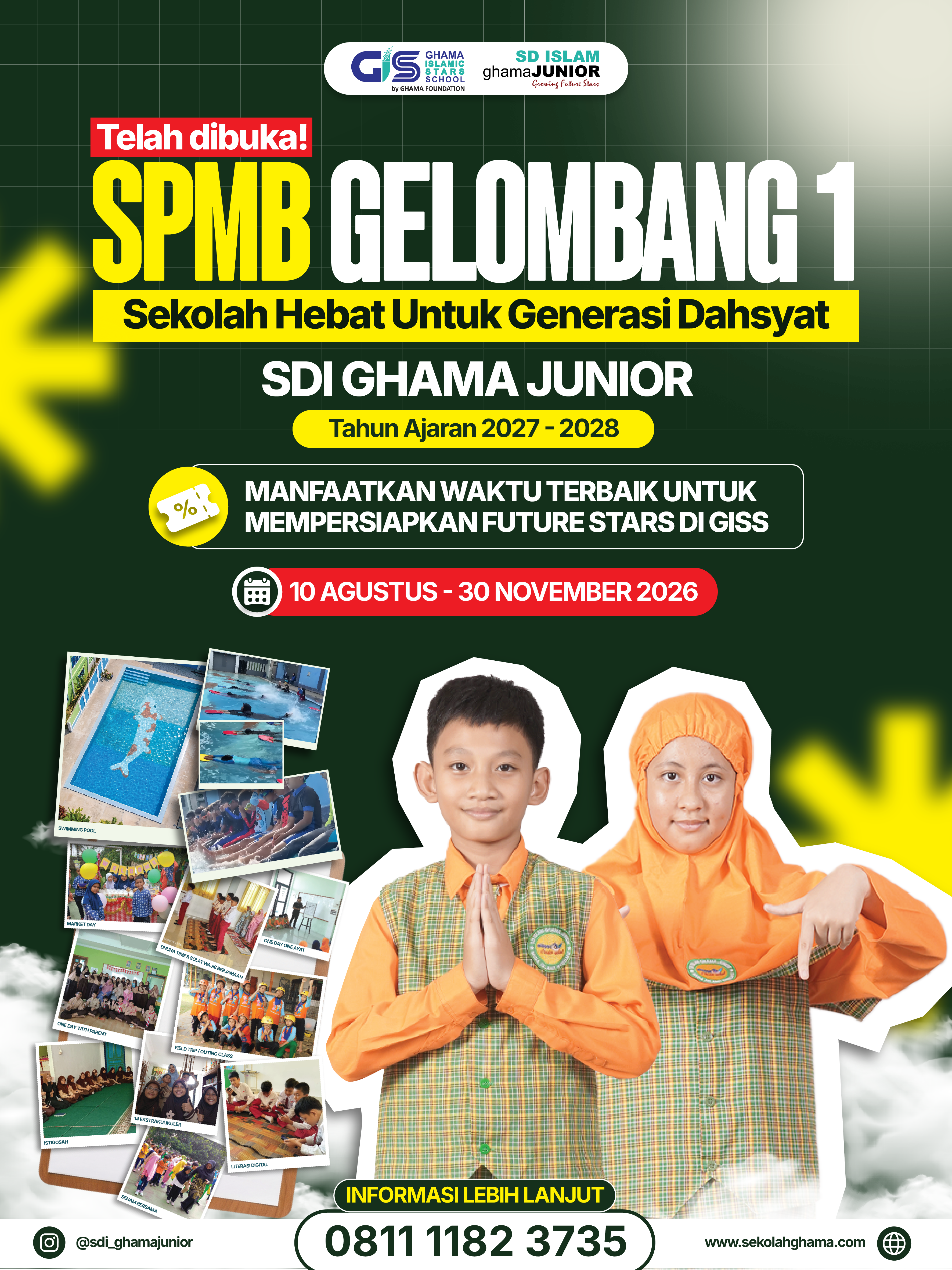 PPDB GEL 1 SDI GHAMA JUNIOR 02 1 Sekolah GHAMA